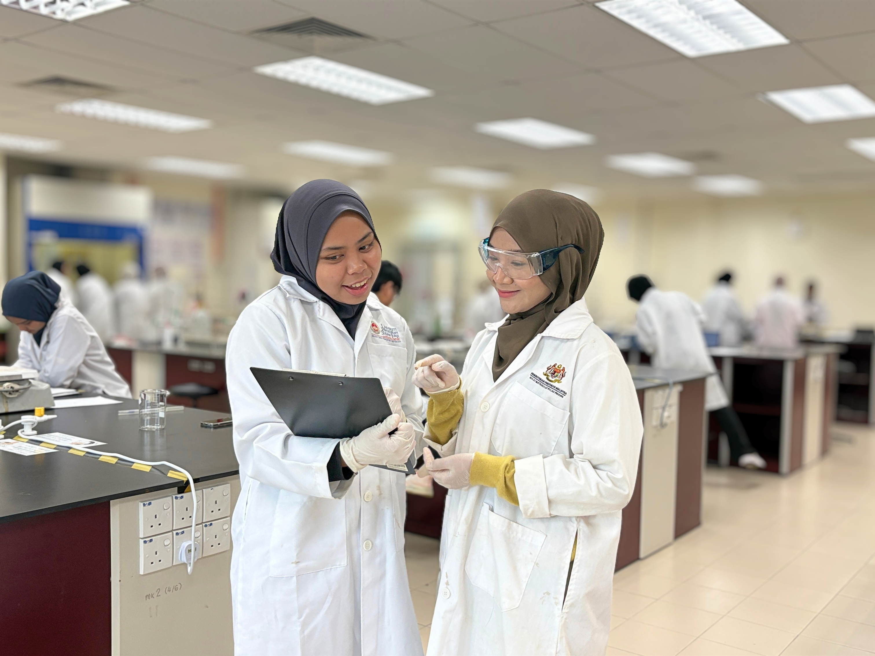 Laboratory environment at our university